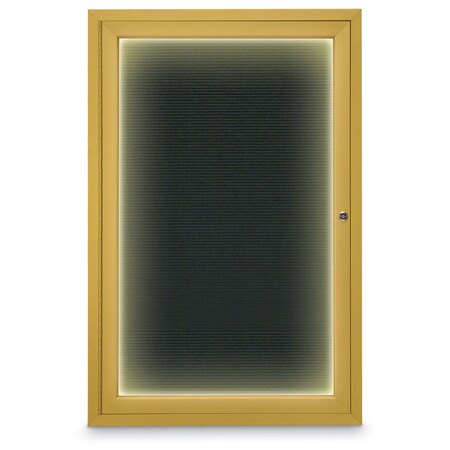 United Visual Products Hinge-less Radius Corkboard, 11"x13-1/2", Satin Alum Frame/Dark Spruce UVEB1113R-SATIN-DRKSPR